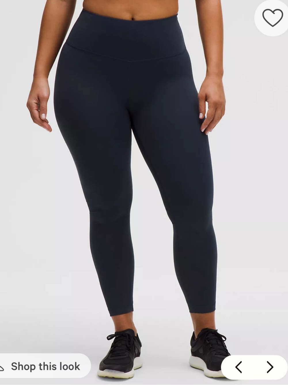 Wunder Train Contour Fit High-Rise Tight 25" navy